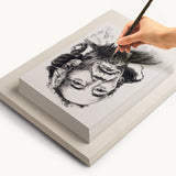 Zeichenpapier  hochweiß 120g/qm